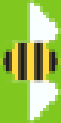 Bee Minecraft banner