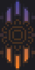 Nebe a peklo Minecraft banner