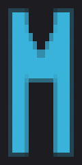 "m" Minecraft banner