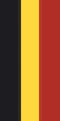 Belgium flag Minecraft banner
