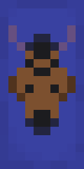 Forest deer Minecraft shield