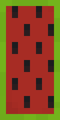 Watermelon Minecraft shield