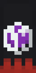 Cristal end Minecraft shield