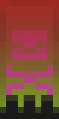 Skeleton Minecraft shield
