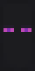Enderman Minecraft shield