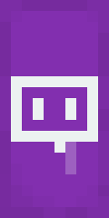 Twitch logo Minecraft shield