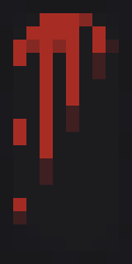 Bloody shield Minecraft shield