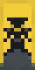 Evil robot Minecraft shield